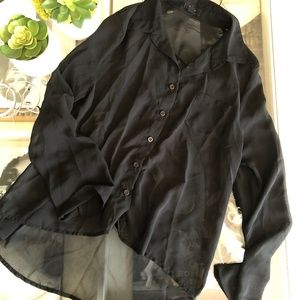 Sheer Chiffon Blouse